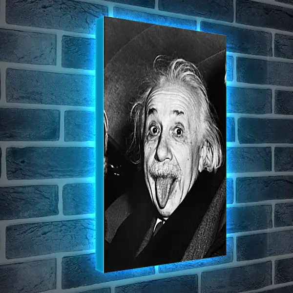 Лайтбокс световая панель - Albert Einstein - Альберт Эйнштейн
Лайтбокс световая панель - Albert Einstein - Альберт Эйнштейн
