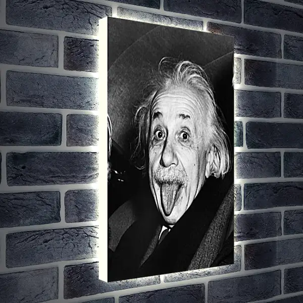 Лайтбокс световая панель - Albert Einstein - Альберт Эйнштейн
Лайтбокс световая панель - Albert Einstein - Альберт Эйнштейн