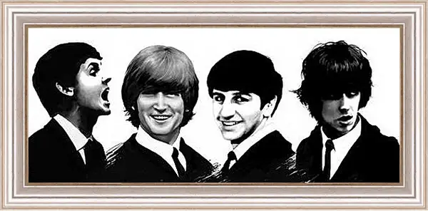 Картина в раме - The Beatles - Битлз Картина в раме - The Beatles - Битлз
