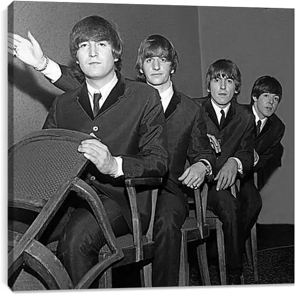 Постер на подрамнике - The Beatles - Битлз Постер на подрамнике - The Beatles - Битлз