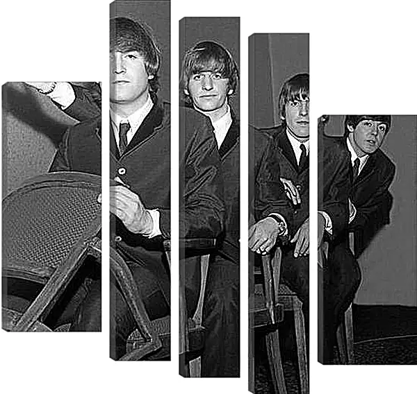 Модульная картина - The Beatles - Битлз Модульная картина - The Beatles - Битлз