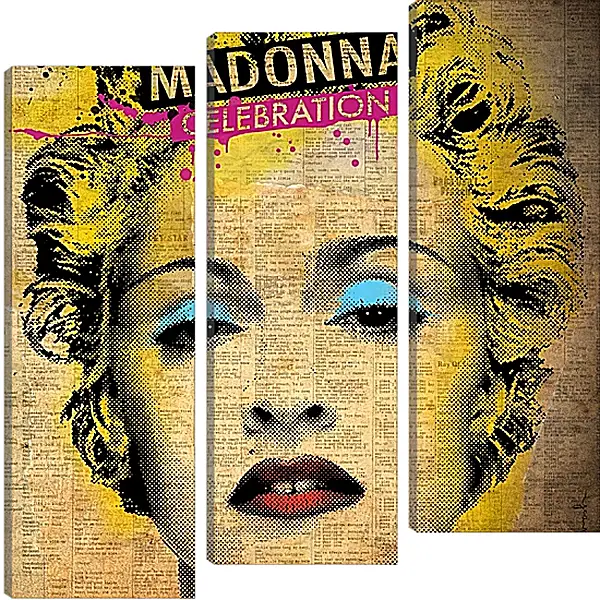 Модульная картина - Madonna - Мадонна Модульная картина - Madonna - Мадонна