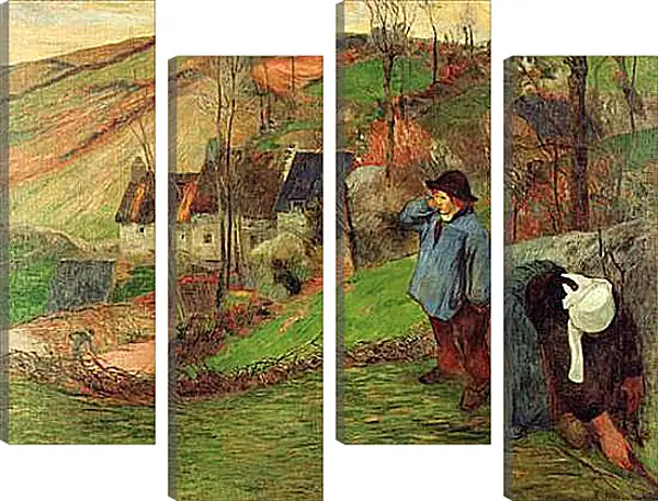 Модульная картина - Landscape of Brittany Модульная картина - Landscape of Brittany