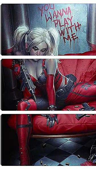 Модульная картина - Харли Квинн (Harley Quinn) Модульная картина - Харли Квинн (Harley Quinn)