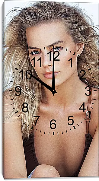 Часы картина - Марго Робби. Margot Robbie Часы картина - Марго Робби. Margot Robbie