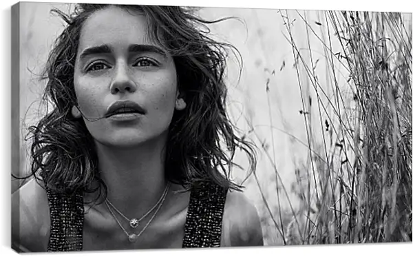 Постер на подрамнике - Эмилия Кларк. Emilia Clarke Постер на подрамнике - Эмилия Кларк. Emilia Clarke
