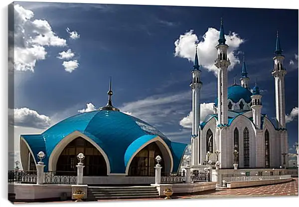 Постер на подрамнике - Казань Мечеть Постер на подрамнике - Казань Мечеть
