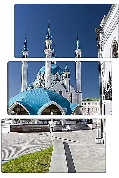 Модульная картина - Казань Мечеть Модульная картина - Казань Мечеть
