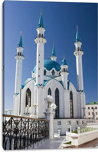 Постер на подрамнике - Казанская мечеть Постер на подрамнике - Казанская мечеть