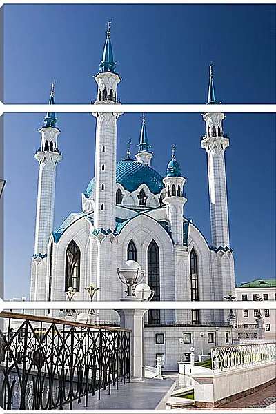 Модульная картина - Казанская мечеть Модульная картина - Казанская мечеть