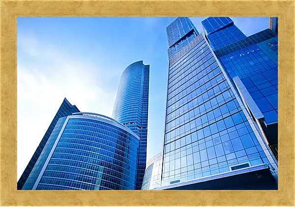 Картина в раме - Москва Сити Картина в раме - Москва Сити