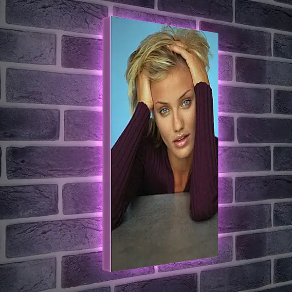 Лайтбокс световая панель - Cameron Diaz - Кэмерон Диаз
Лайтбокс световая панель - Cameron Diaz - Кэмерон Диаз