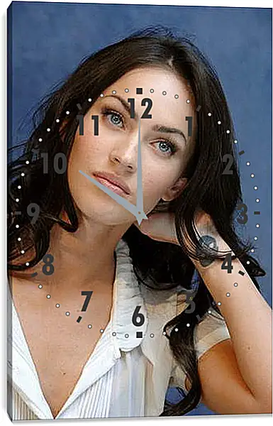 Часы картина - Megan Fox - Меган Фокс
Часы картина - Megan Fox - Меган Фокс