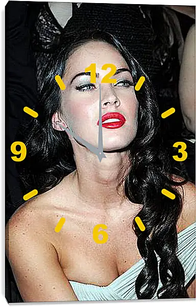 Часы картина - Megan Fox - Меган Фокс Часы картина - Megan Fox - Меган Фокс