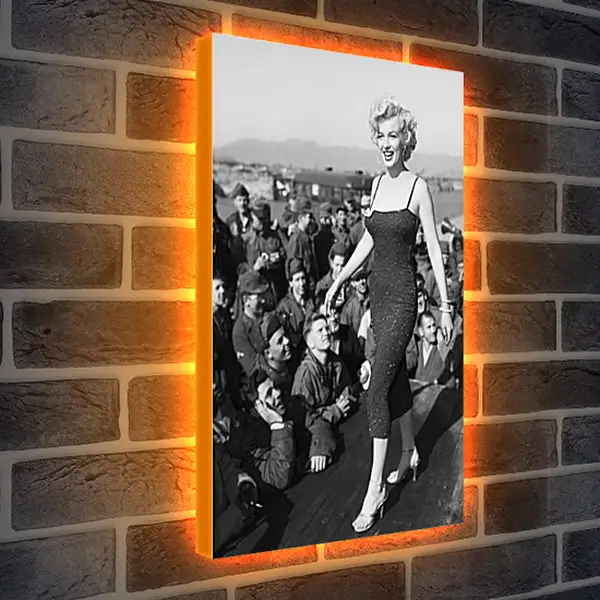 Лайтбокс световая панель - Marilyn Monroe - Мэрилин Монро
Лайтбокс световая панель - Marilyn Monroe - Мэрилин Монро