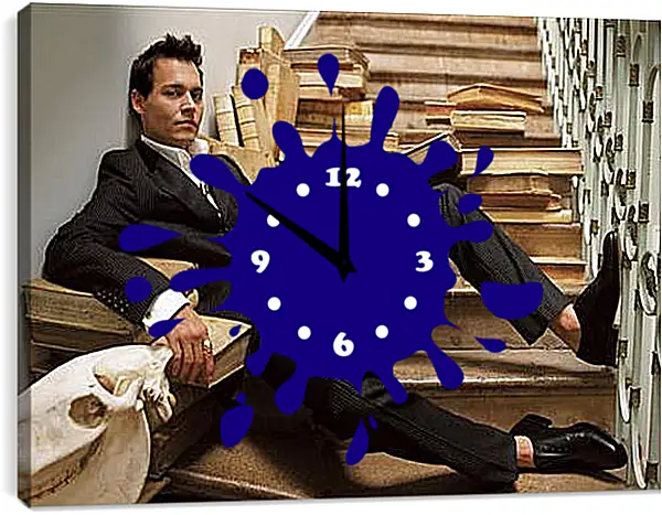 Часы картина - Johnny Depp - Джонни Депп
Часы картина - Johnny Depp - Джонни Депп