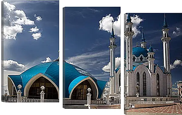 Модульная картина - Казанский Кремль Модульная картина - Казанский Кремль