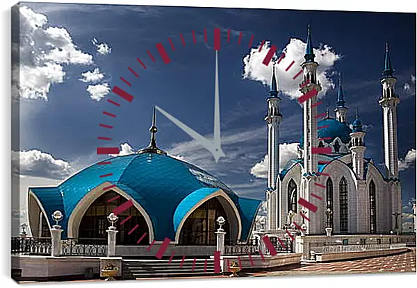 Часы картина - Казанский Кремль Часы картина - Казанский Кремль
