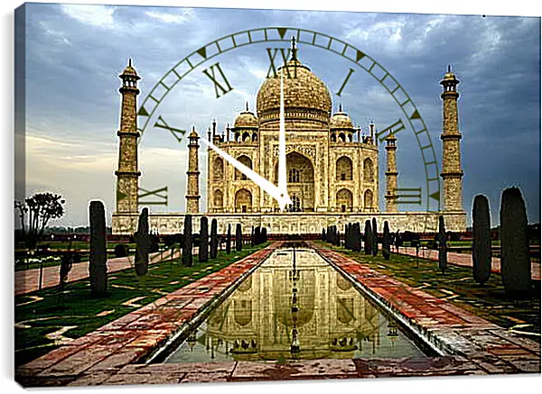 Часы картина - Taj Mahal Часы картина - Taj Mahal