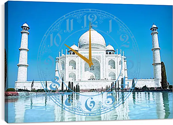 Часы картина - Taj Mahal Часы картина - Taj Mahal