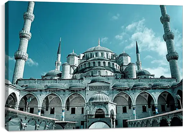 Постер на подрамнике - Grand Mosque. Дубай Постер на подрамнике - Grand Mosque. Дубай