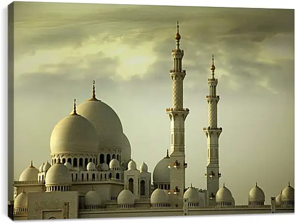 Постер на подрамнике - Мечеть Grand Mosque Постер на подрамнике - Мечеть Grand Mosque