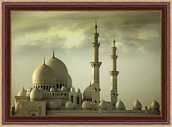 Картина в раме - Мечеть Grand Mosque Картина в раме - Мечеть Grand Mosque