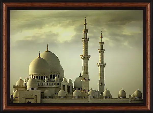 Картина в раме - Мечеть Grand Mosque Картина в раме - Мечеть Grand Mosque