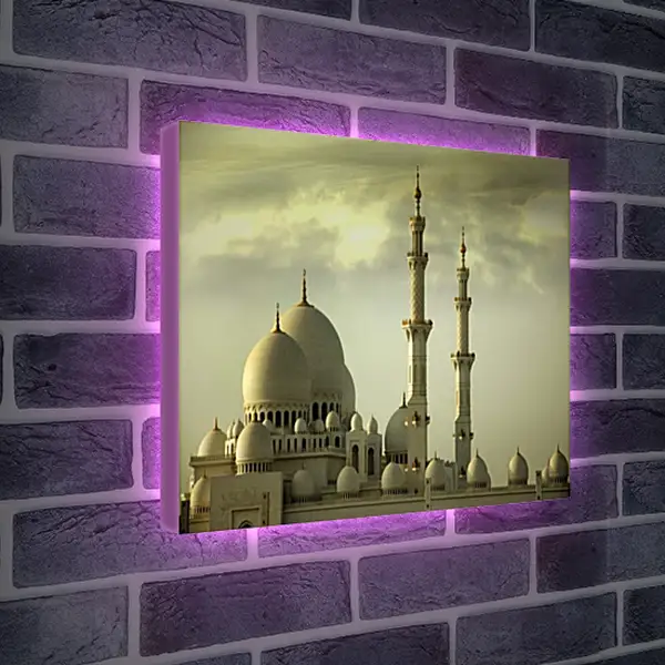 Лайтбокс световая панель - Мечеть Grand Mosque Лайтбокс световая панель - Мечеть Grand Mosque