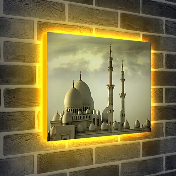 Лайтбокс световая панель - Мечеть Grand Mosque Лайтбокс световая панель - Мечеть Grand Mosque
