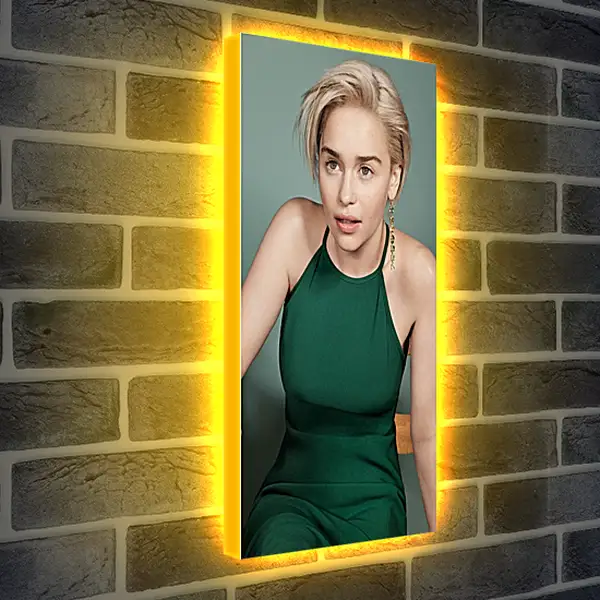 Лайтбокс световая панель - Эмилия Кларк. Emilia Clarke Лайтбокс световая панель - Эмилия Кларк. Emilia Clarke