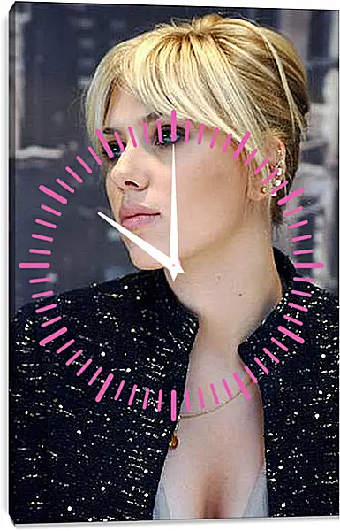 Часы картина - Scarlett Johansson - Скарлетт Йоханссон
Часы картина - Scarlett Johansson - Скарлетт Йоханссон