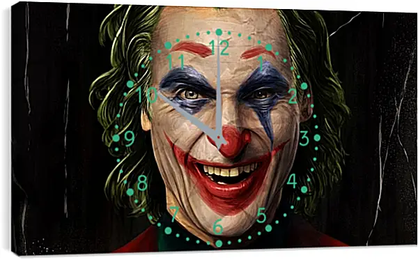 Часы картина - Джокер (Joker) Часы картина - Джокер (Joker)