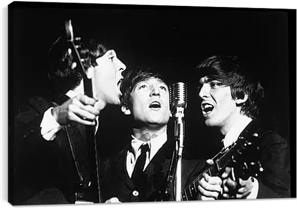 Постер на подрамнике - The Beatles - Битлз Постер на подрамнике - The Beatles - Битлз