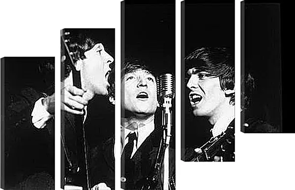 Модульная картина - The Beatles - Битлз Модульная картина - The Beatles - Битлз