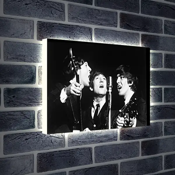 Лайтбокс световая панель - The Beatles - Битлз Лайтбокс световая панель - The Beatles - Битлз