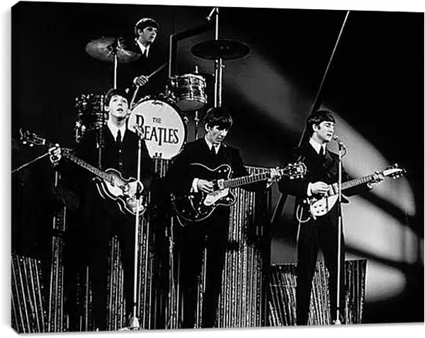 Постер на подрамнике - The Beatles - Битлз Постер на подрамнике - The Beatles - Битлз