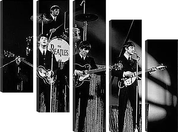 Модульная картина - The Beatles - Битлз Модульная картина - The Beatles - Битлз