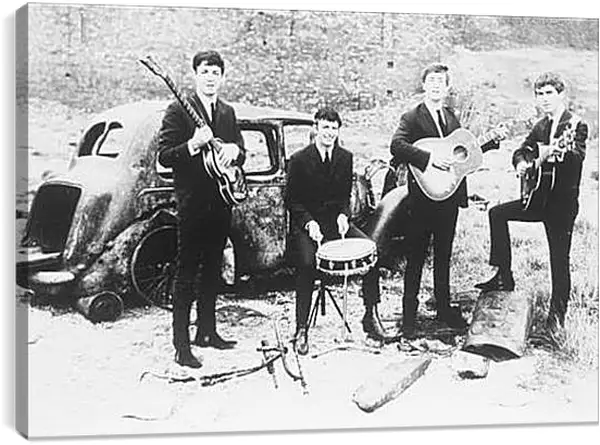 Постер на подрамнике - The Beatles - Битлз Постер на подрамнике - The Beatles - Битлз