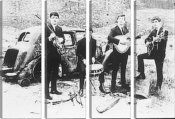 Модульная картина - The Beatles - Битлз Модульная картина - The Beatles - Битлз