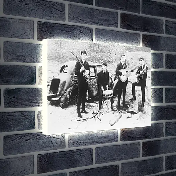Лайтбокс световая панель - The Beatles - Битлз Лайтбокс световая панель - The Beatles - Битлз