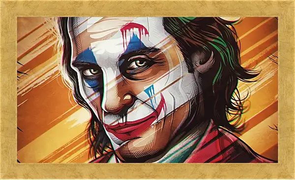 Картина в раме - Джокер (Joker) Картина в раме - Джокер (Joker)