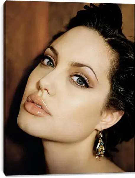 Постер на подрамнике - Angelina Jolie - Анджелина Джоли Постер на подрамнике - Angelina Jolie - Анджелина Джоли