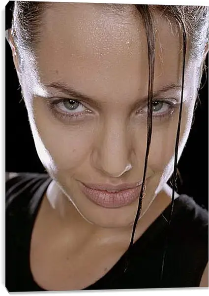 Постер на подрамнике - Angelina Jolie - Анджелина Джоли Постер на подрамнике - Angelina Jolie - Анджелина Джоли