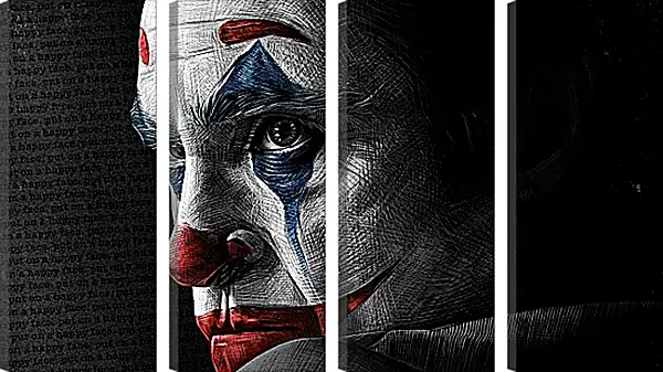 Модульная картина - Джокер (Joker) Модульная картина - Джокер (Joker)