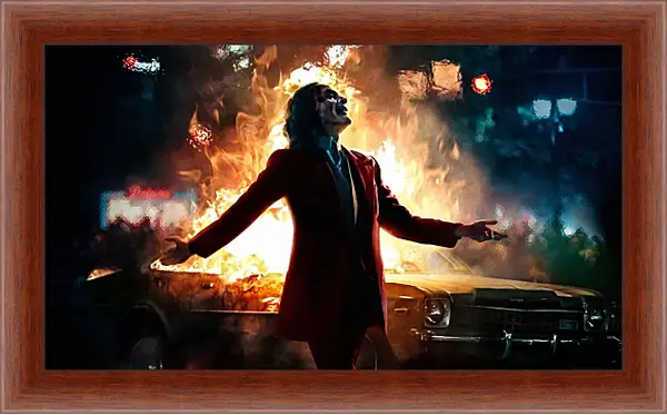 Картина в раме - Джокер (Joker) Картина в раме - Джокер (Joker)