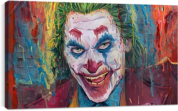 Постер на подрамнике - Джокер (Joker) Постер на подрамнике - Джокер (Joker)