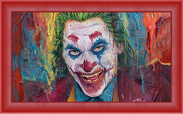 Картина в раме - Джокер (Joker) Картина в раме - Джокер (Joker)
