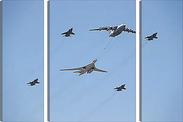 Модульная картина - Ту-160 Модульная картина - Ту-160