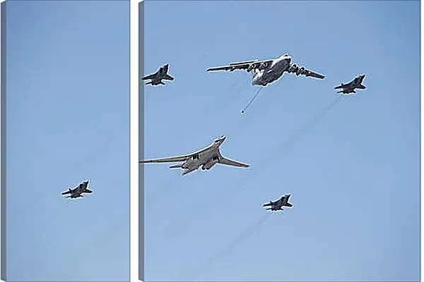Модульная картина - Ту-160 Модульная картина - Ту-160